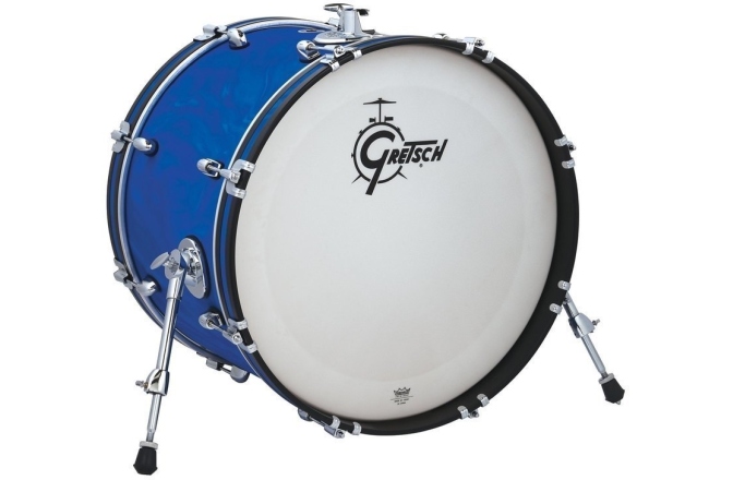 Toba mare Gretsch  Catalina Club Bass Drum 20" x 14" Blue Satin Flame