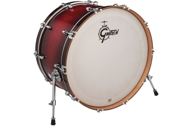 Toba mare Gretsch  Catalina Club Gloss Bass Drum 24" x 14" Crimson Burst