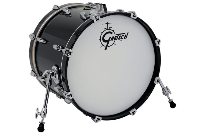 Toba mare Gretsch  Renown Maple Bass Drum Piano Black 18" x 14"