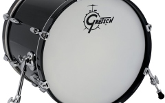 Toba mare Gretsch Renown Maple Bass Drum  Piano Black 20" x 16"
