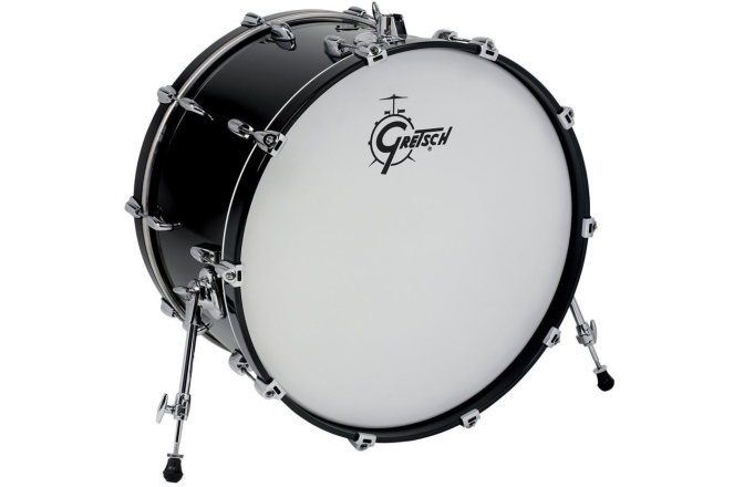 Toba mare Gretsch  Renown Maple Bass Drum Piano Black 24" x 14"
