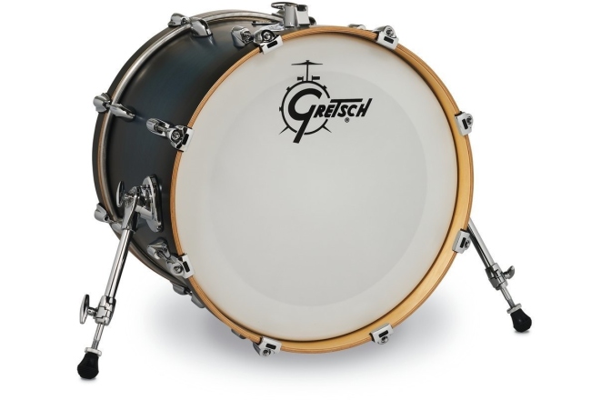 Toba mare Gretsch Renown Maple Bass Drum Satin Antique Blue Burst 18" x 14"