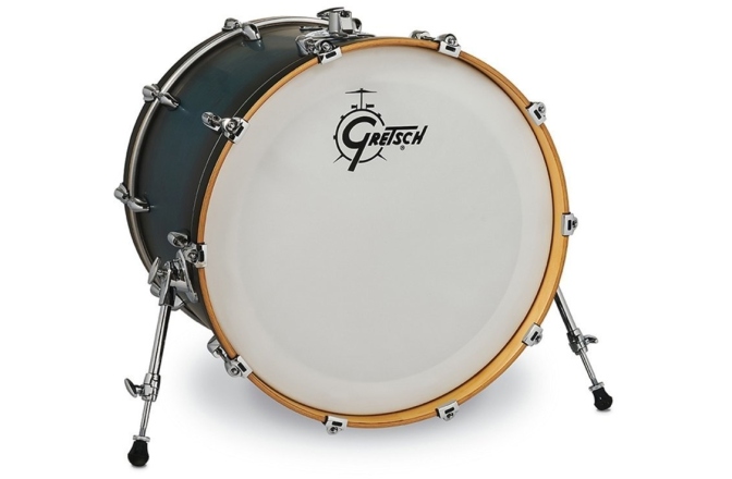 Toba mare Gretsch Renown Maple Bass Drum Satin Antique Blue Burst  22" x 18"