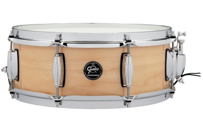 Tobă mică Gretsch Renown Maple  Snare drum  Gloss Natural 14" x 5"