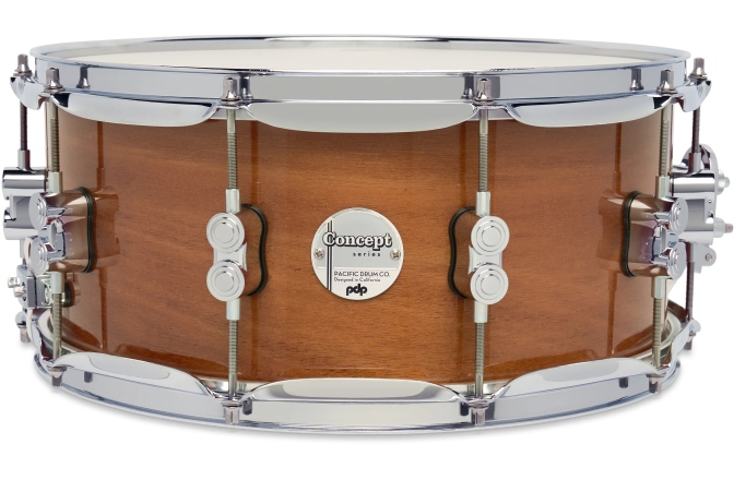 Tobă mică/ Premier DW PDP Concept Maple Exotic Honey Mahogany CR HW 6.5x14 PDCMX6514SSHM