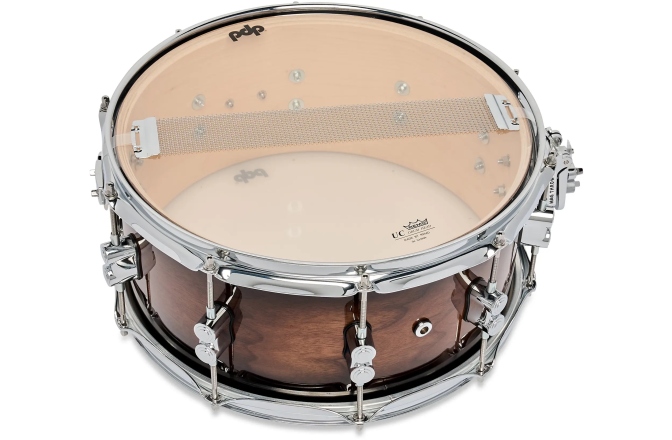 Tobă mică/ Premier DW PDP Concept Maple Exotic Walnut to Charcoal CR HW 6.5x14 PDCMX6514SSWC