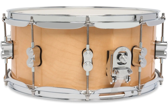 Tobă mică/ Premier DW PDP Concept Maple Natural Lacquer CR HW 6.5x14 PDCM6514SSNA