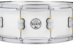 Tobă mică/ Premier DW PDP Concept Maple Pearlescent White Lacquer CR HW 5.5x14 PDCM5514SSPW