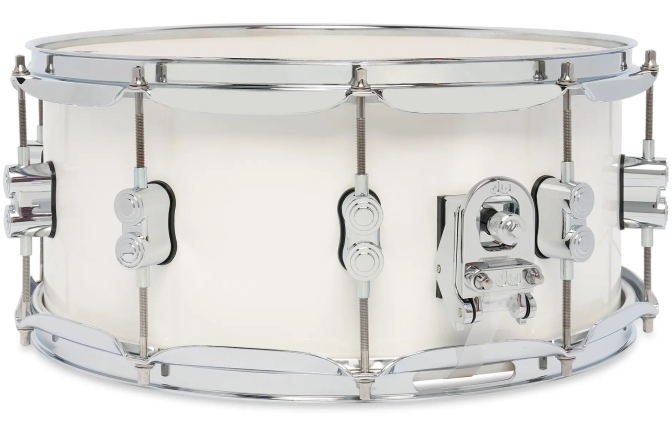 Tobă mică/ Premier DW PDP Concept Maple Pearlescent White Lacquer CR HW 6.5x14 PDCM6514SSPW