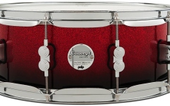 Tobă mică/ Premier DW PDP Concept Maple Red to Black Fade Lacquer CR HW 5.5x14 PDCM5514SSRB
