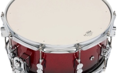 Tobă mică/ Premier DW PDP Concept Maple Red to Black Fade Lacquer CR HW 6.5x14 PDCM6514SSRB