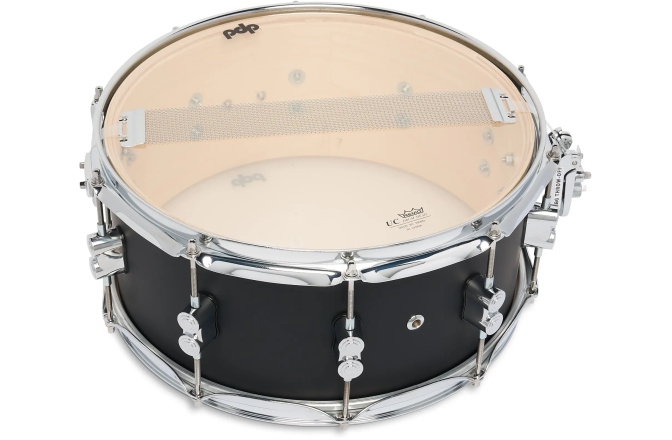 Tobă mică/ Premier DW PDP Concept Maple Satin Black CR HW 6.5x14 PDCM6514SSBK