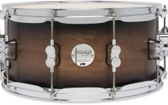 Tobă mică/ Premier DW PDP Concept Maple Satin Charcoal Burst Lacquer CR HW 6.5x14 