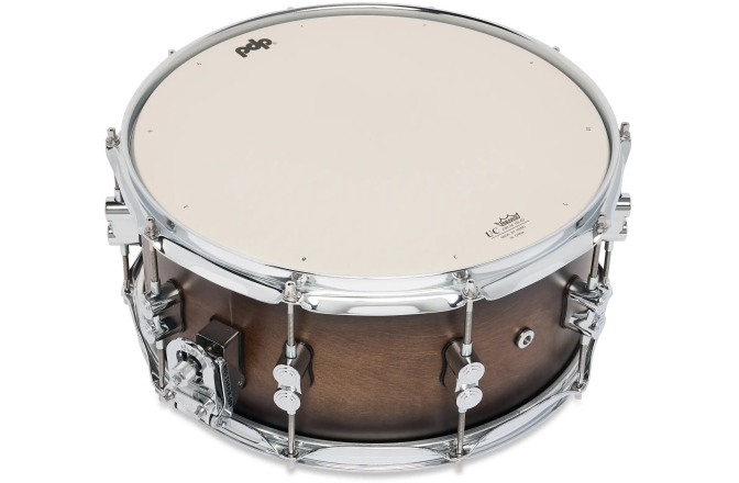 Tobă mică/ Premier DW PDP Concept Maple Satin Charcoal Burst Lacquer CR HW 6.5x14 PDCM6514SSSCB