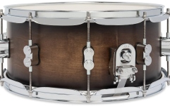 Tobă mică/ Premier DW PDP Concept Maple Satin Charcoal Burst Lacquer CR HW 6.5x14 PDCM6514SSSCB
