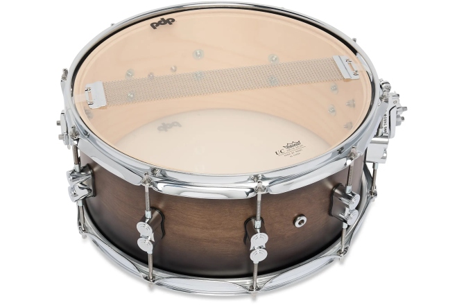 Tobă mică/ Premier DW PDP Concept Maple Satin Charcoal Burst Lacquer CR HW 6.5x14 PDCM6514SSSCB