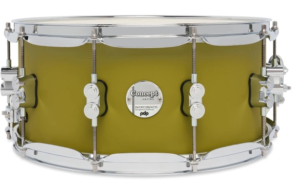 Concept Maple Satin Olive CR HW 6.5x14 PDCM6514SSSO Concept Maple Satin Olive CR HW 6.5x14 PDCM6514SSSO