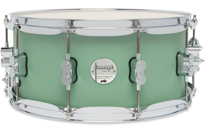 Tobă mică/ Premier DW PDP Concept Maple Satin Seafoam CR HW 6.5x14 PDCM6514SSSF