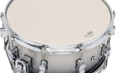 Tobă mică/ Premier DW PDP Concept Maple Silver to Black Fade Lacquer CR HW 6.5x14 PDCM6514SSSB