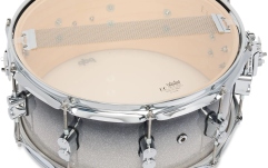 Tobă mică/ Premier DW PDP Concept Maple Silver to Black Fade Lacquer CR HW 6.5x14 PDCM6514SSSB