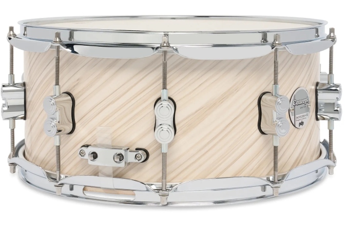 Tobă mică/ Premier DW PDP Concept Maple Twisted Ivory CR HW 6.5x14 PDCM6514SSTI