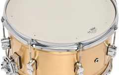 Tobă mică/ Premier DW PDP Concept Series 8x14 1.2mm Natural Satin Brushed Brass PDSN0814NBBC