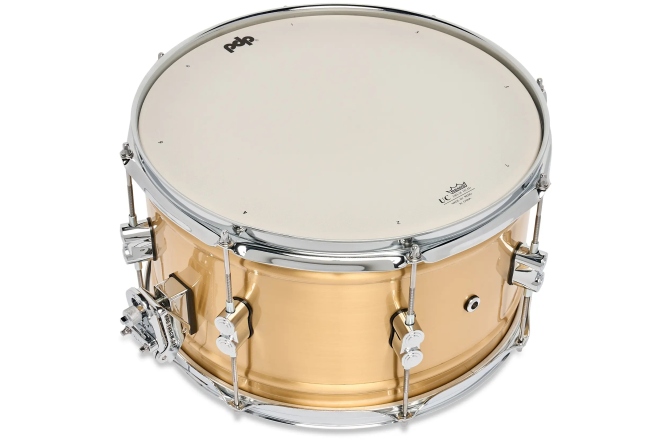 Tobă mică/ Premier DW PDP Concept Series 8x14 1.2mm Natural Satin Brushed Brass PDSN0814NBBC