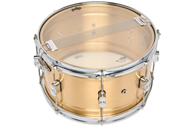 Tobă mică/ Premier DW PDP Concept Series 8x14 1.2mm Natural Satin Brushed Brass PDSN0814NBBC