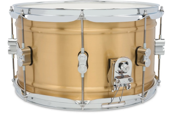 Tobă mică/ Premier DW PDP Concept Series 8x14 1.2mm Natural Satin Brushed Brass PDSN0814NBBC