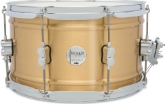 Tobă mică/ Premier DW PDP Concept Series 8x14 1.2mm Natural Satin Brushed Brass PDSN0814NBBC