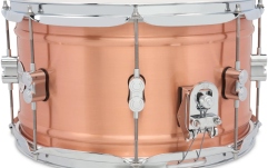 Tobă mică/ Premier DW PDP Concept Series 8x14 1.2mm Natural Satin Brushed Copper PDSN0814NBCC