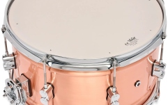 Tobă mică/ Premier DW PDP Concept Series 8x14 1.2mm Natural Satin Brushed Copper PDSN0814NBCC