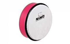 Tobă pentru Copii Nino Percussion ABS Hand Drum - 6", Strawberry Pink