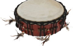 Tobă pentru percuții rituale Gewa Tobă shaman Diametru 22 cm
