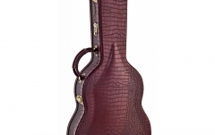 Toc chitară clasică Ortega Case Classic Pro Brown Croco - Arch Top Bronze Hardware 100mm Depth