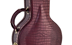 Toc chitară clasică Ortega Case Classic Pro Brown Croco - Arch Top Bronze Hardware 100mm Depth