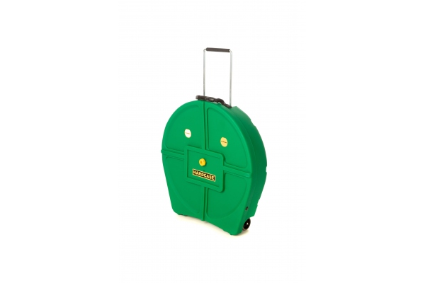 Cymbal Trolley-Case with Wheels 24" - Dark Green / for 12 Cymbals