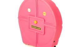 Toc cinele Hardcase Cymbal Trolley-Case with Wheels 24" - Pink / for 12 Cymbals
