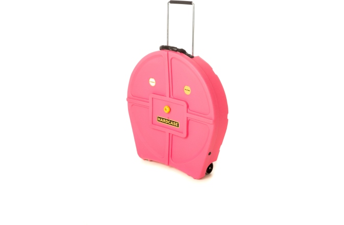 Toc cinele Hardcase Cymbal Trolley-Case with Wheels 24" - Pink / for 12 Cymbals