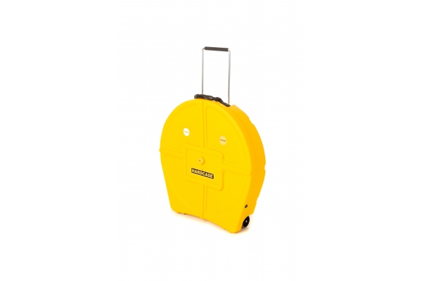 Cymbal Trolley-Case with Wheels 24" - Yellow / for 12 Cymbals