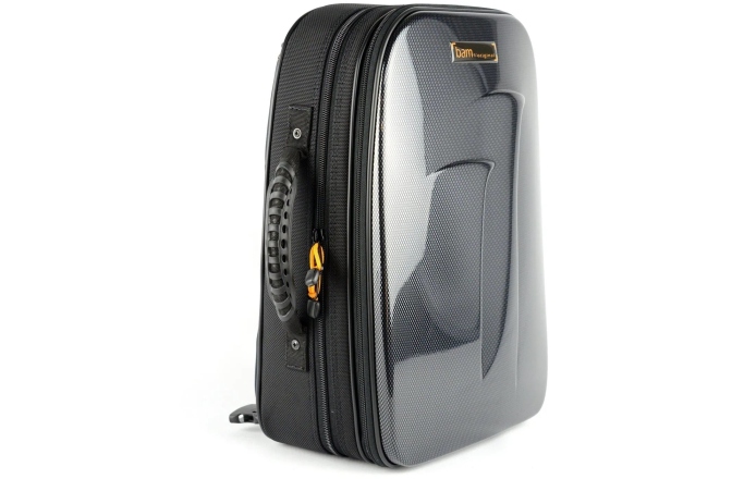 Toc clarinet Bb & A bam New Trekking Double Clarinet Case Black Carbon