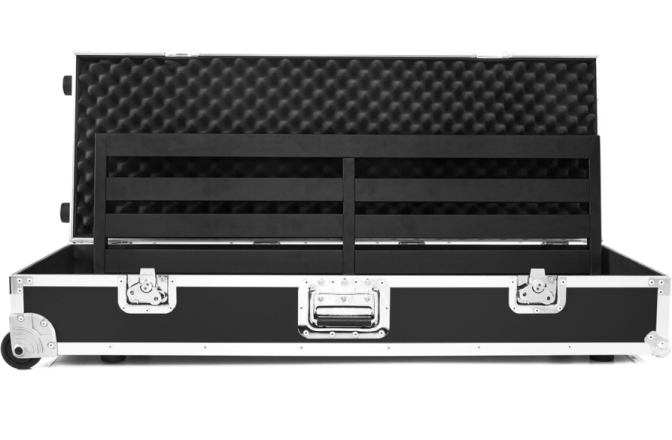 Toc cu roti pentru pedalier Pedaltrain PT-TER-BTC-X Black Tour Case with Wheels for Terra 42