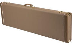 Toc de Chitară Bas Fender G&G Deluxe Jazz Bass Hardshell Case Brown with Gold Plush Interior