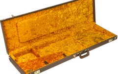 Toc de Chitară Bas Fender G&G Deluxe Jazz Bass Hardshell Case Brown with Gold Plush Interior