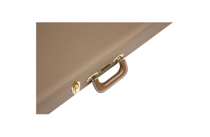 Toc de Chitară Bas Fender G&G Deluxe Jazz Bass Hardshell Case Brown with Gold Plush Interior