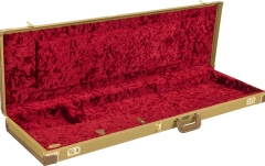 Toc de Chitară Bas Fender G&G Deluxe Jazz Bass Hardshell Case Tweed with Red Poodle Plush Interior