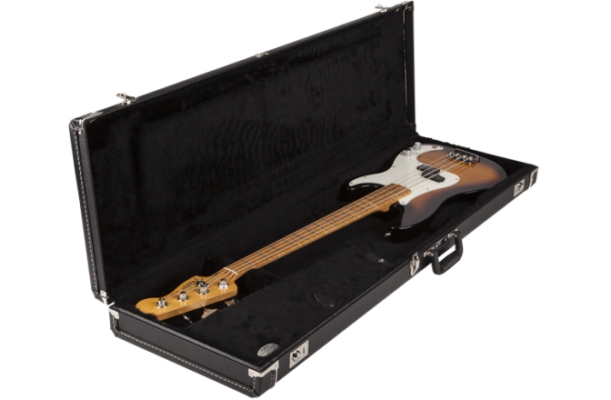 Toc de Chitară Bas Fender G&G Precision Bass Standard Hardshell Case Black with Black Acrylic Interior