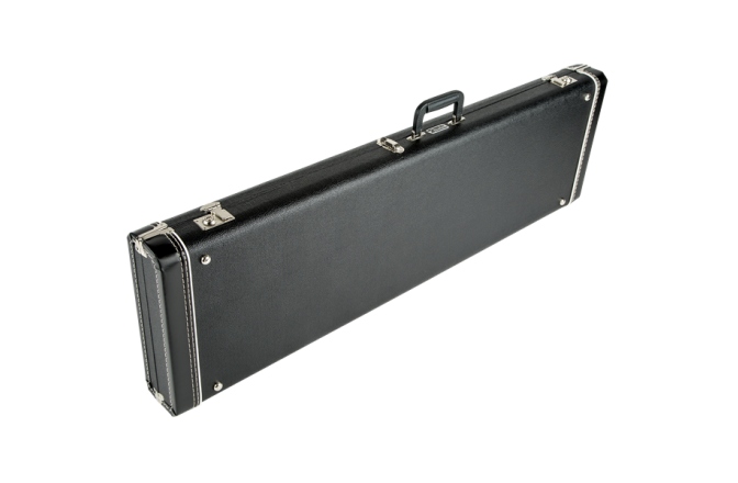 Toc de Chitară Bas Fender G&G Standard Mustang/Musicmaster™/Bronco™ Bass Hardshell Case Black with Acrylic Interior.