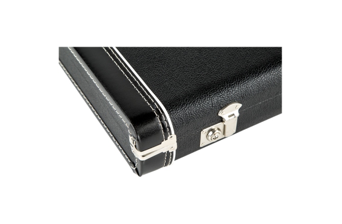 Toc de Chitară Bas Fender G&G Standard Mustang/Musicmaster™/Bronco™ Bass Hardshell Case Black with Acrylic Interior.