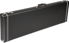 Toc de Chitară Bas Fender G&G Standard Precision/Jazz Bass Hardshell Case Left Handed Black with Black Acrylic Interior